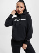 Champion Hupparit Logo musta