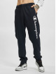 Champion Joggingbukser Rib Cuff blå