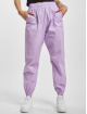 Champion Pantalón deportivo Elastic Cuff púrpura