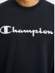Champion Pullover Logo blau