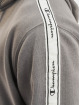 Champion Sweat capuche Logo Tape gris