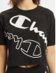 Champion T-Shirt Big Logo schwarz