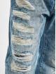 Cipo & Baxx Jean coupe droite Destroyed bleu