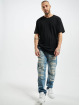 Cipo & Baxx Jean coupe droite Destroyed bleu