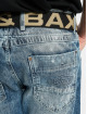 Cipo & Baxx Straight Fit Jeans Destroyed blau