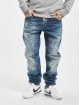 Cipo & Baxx Straight Fit Jeans Stone Washed blau