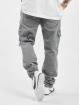Cipo & Baxx Straight Fit Jeans Cargo grey