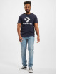 Converse T-Shirt Star Chevron blau
