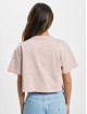 Converse T-Shirt Puff Logo Cropped rosa