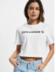 Converse T-Shirt Puff Logo Cropped white