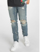 Criminal Damage Skinny Jeans Carter niebieski
