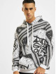 Dangerous DNGRS Hoodie Paisly Oversized white