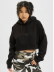 DEF Hoodie Cropped black