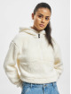 DEF Hoodie Teddy Zipper white
