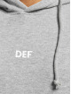 DEF Mikiny Oversized šedá