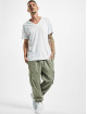 DEF Spodnie Chino/Cargo Flo oliwkowy