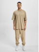 DEF T-Shirt Oversized beige