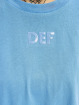 DEF T-Shirt Silicone Print blue