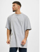DEF T-Shirt Basic Rib grey