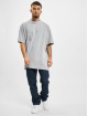 DEF T-Shirt Basic Rib grey