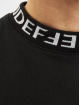 DEF T-Shirt Basic Rib noir