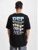 DEF T-Shirt Oversized ZEBRA noir