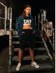 DEF T-Shirt Sizza schwarz