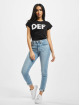 DEF T-Shirt Sizza schwarz