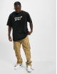 DEF t-shirt Glamour zwart