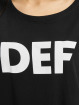DEF T-Shirty Sizza czarny
