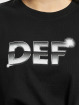 DEF T-Shirty Glamour czarny