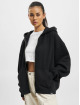 DEF Zip Hoodie Oversized black