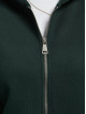 DEF Zip Hoodie Oversized grøn