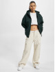 DEF Zip Hoodie Oversized grøn