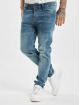 Denim Project Jean slim Mr Red Light Destroy bleu