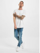 Denim Project Jean slim Mr Red Light Destroy bleu