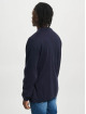 Denim Project Pulóvre XMas Santa Knit modrá