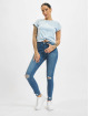 Denim Project Skinny jeans Dpwemma Mid Waist blauw