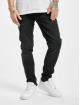 Denim Project Skinny Jeans Mr. Red schwarz