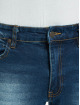 Denim Project Slim Fit Jeans Mr. Red Destroy blau
