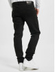 Denim Project Slim Fit Jeans Mr. Red Destroy schwarz