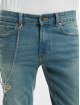 Denim Project Straight Fit Jeans Mr. Red Chain Destroy blau