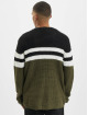 Denim Project Swetry Stripe czarny