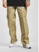 Dickies Chinot/Kangashousut Double Knee Rec khakiruskea
