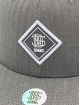 Djinns Casquette Snapback & Strapback 6 Panel Fine Herringbone gris