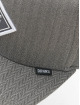 Djinns Casquette Snapback & Strapback 6 Panel Fine Herringbone gris