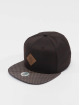 Djinns snapback cap 6P Glencheck bruin