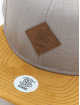 Djinns Snapback Cap 6 Panel Linen 2015 grau