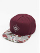 Djinns snapback cap 5 Panel Rubber Aztek rood