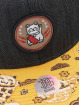 Djinns Snapback Caps Lucky Cat Linen Rev musta